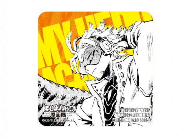Paper coaster featuring Hawks